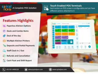 POINT OPF SALE SOFTWARE FOR RESTAURANT, CAFES & FOOD POINTS-SPIRAL POS